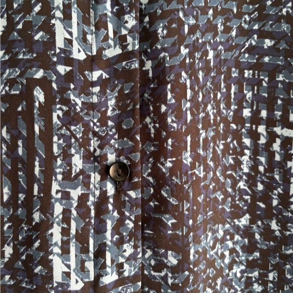 Zac & Rachel Monochrome Patterned Button Down Shirt - Picture 2 of 9